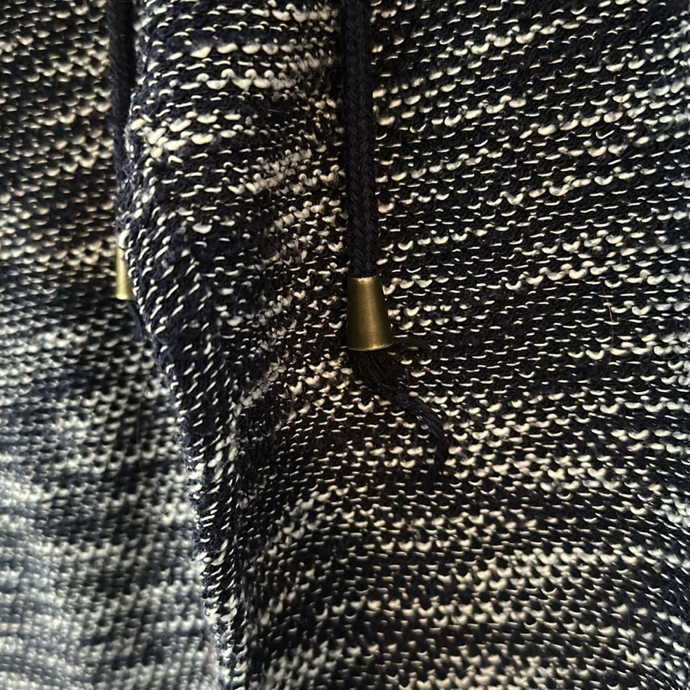 ❤️ ALMOST FAMOUS Blue Ruched Leg Drawstring Pants Size XS ❤️ - Picture 4 of 11